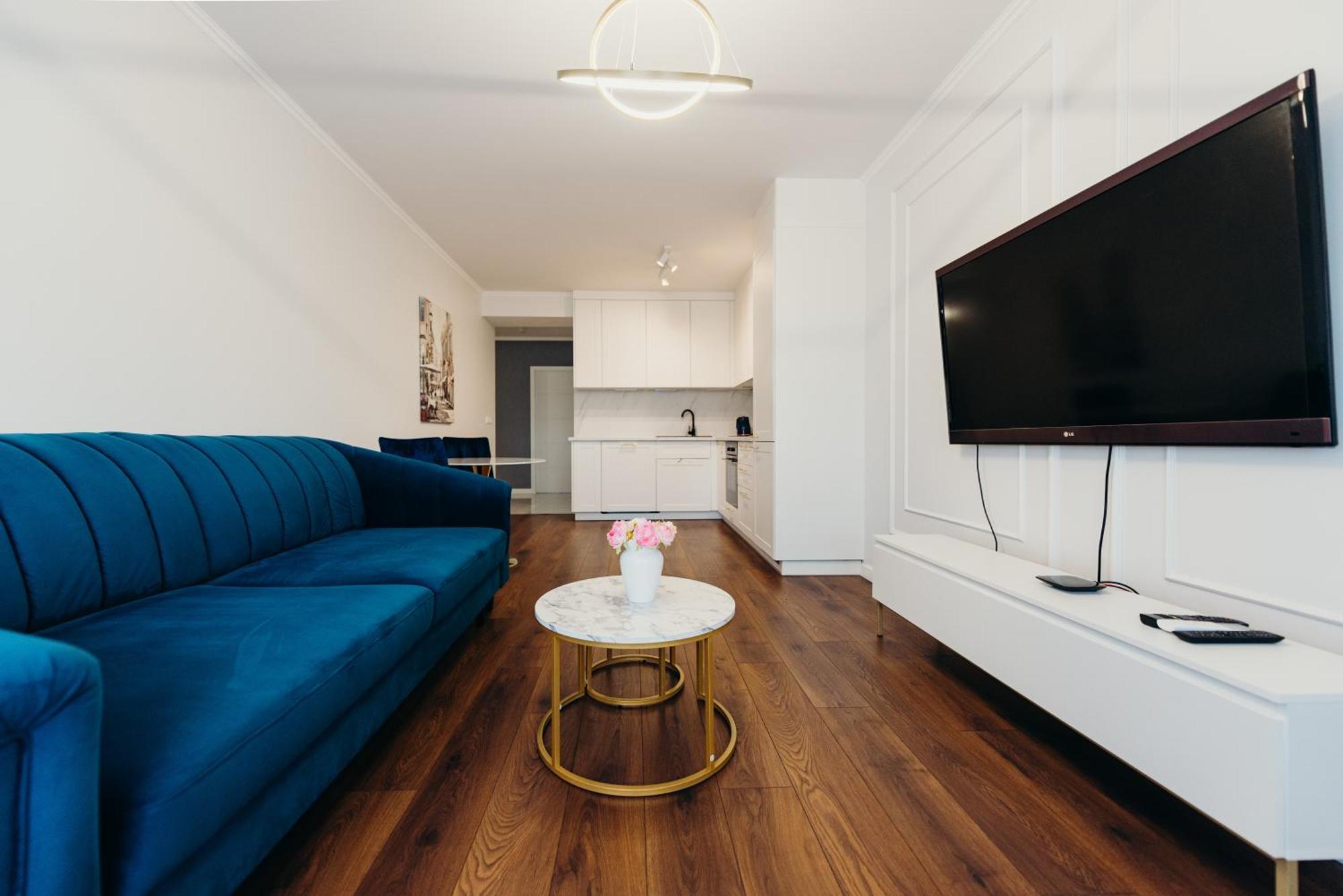 3 Bedrooms Premium Bella Blue For 8 Guests With Ac And Free Out Side Parking Жешув Экстерьер фото
